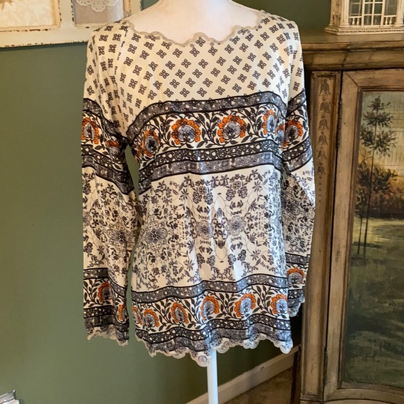 Johnny Was Tops - JOHNNY WAS NWT! SILK TUNIC